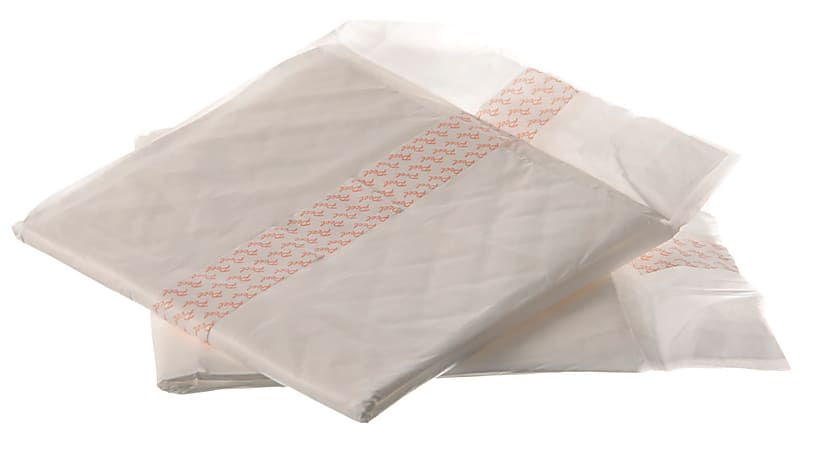 Medline Contoured Incontinence Liners, 7" x 17", 20 Liners Per Bag, Case Of 12 Bags