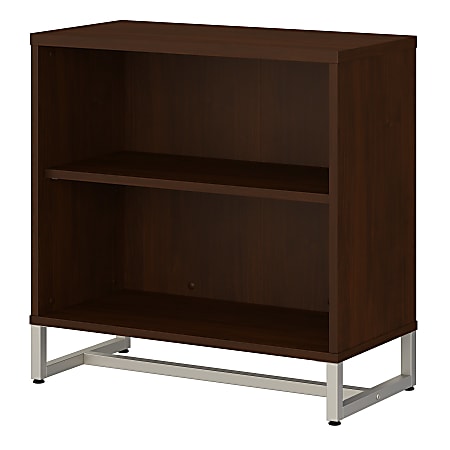 kathy ireland® Office by Bush Business Furniture Method Bookcase Cabinet, Century Walnut, Standard Delivery