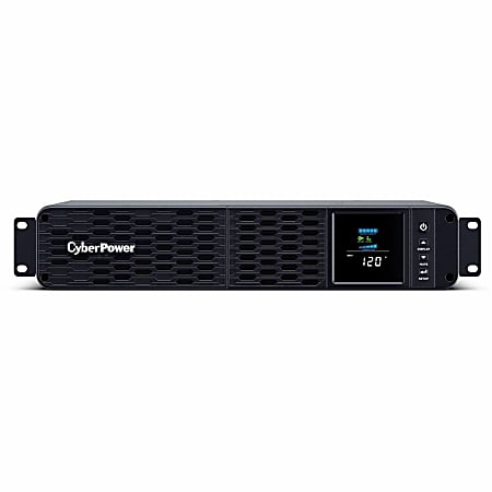 CyberPower CP1500PFCRM2U PFC Sinewave UPS Systems - 1500VA/1000W, 120 VAC, NEMA 5-15P, 2U, Rackmount, 8 Outlets, LCD, $500000 CEG- CP1500PFCRM2U