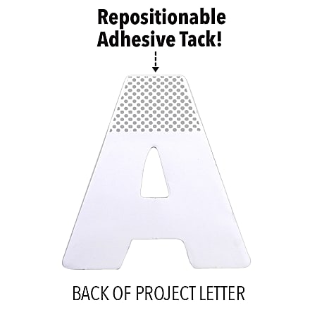 ArtSkills Quick Letters 4 BlackWhite Pack Of 180 - Office Depot