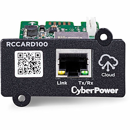 CyberPower RCCARD100 CyberPower Cloud Monitoring Card - Black 3YR Warranty - Hardware & Accessories