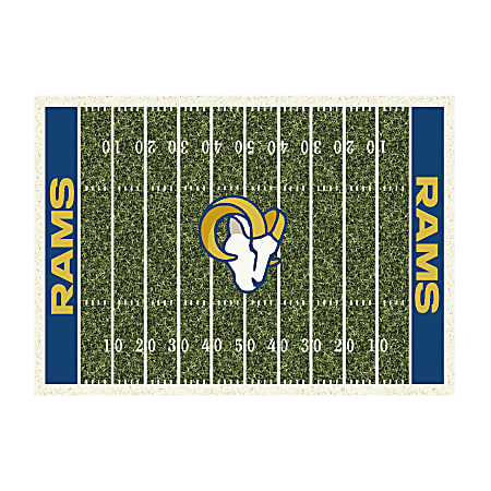 Imperial NFL Homefield Rug, 4' x 6', Los Angeles Rams