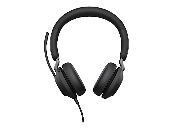 Jabra Evolve2 40 UC Stereo - Headset - on-ear - wired - USB-A - noise isolating
