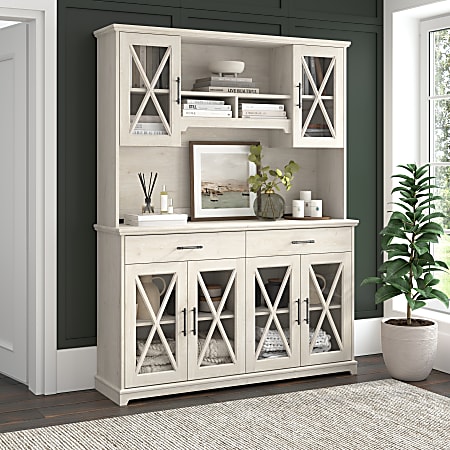 White sideboard with hutch sales
