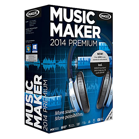 MAGIX Music Maker 2014 Premium, Download Version