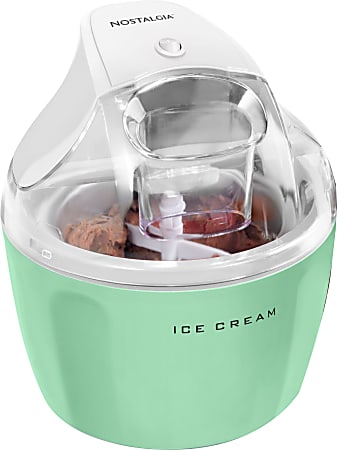 Nostalgia NGICM15JG 1.5-Quart Electric Ice Cream Maker, Jadeite