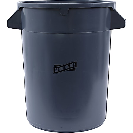 32 gal. Heavy-Duty Trash/Garbage Can, Waste Container Home/Garage/Mall