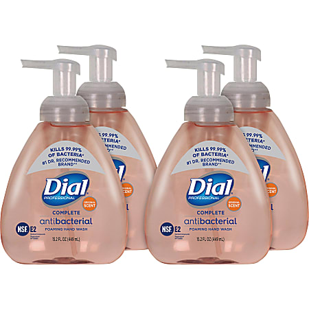 Dial foam outlet pump hand soap