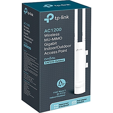 TP Link EAP225 Outdoor Omada AC1200 Wireless Gigabit Outdoor