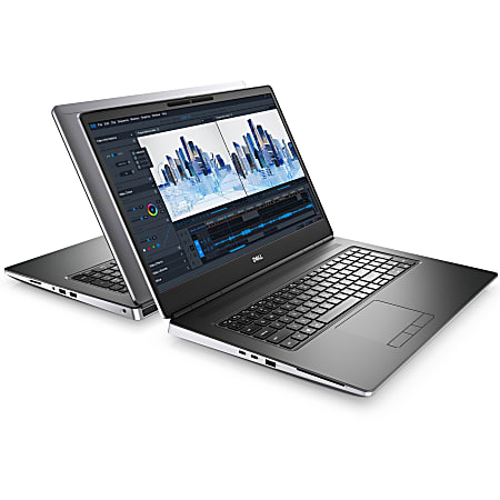 Dell Precision 7760 17.3" Mobile Workstation - Intel Core i5-11500H - 8 GB RAM - 256 GB SSD - Gray - Windows 10 Pro