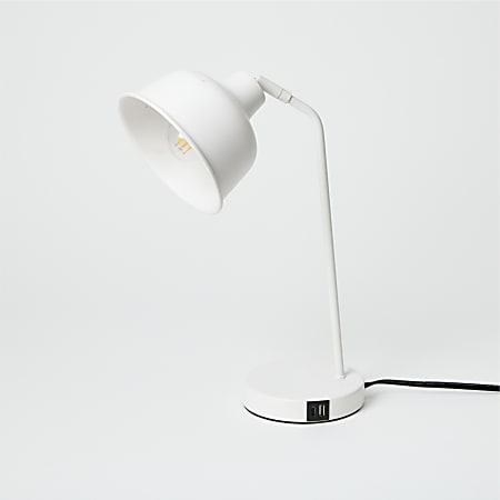 Dormify Noa Charging Desk Lamp, White