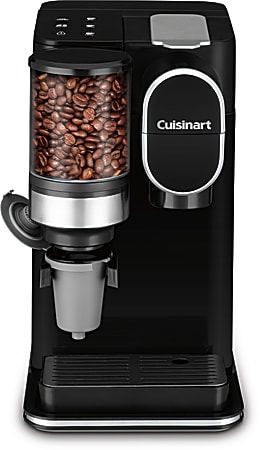 Cuisinart Single Serve 3 Cup Grind And Brew Coffee Maker Black - Office  Depot