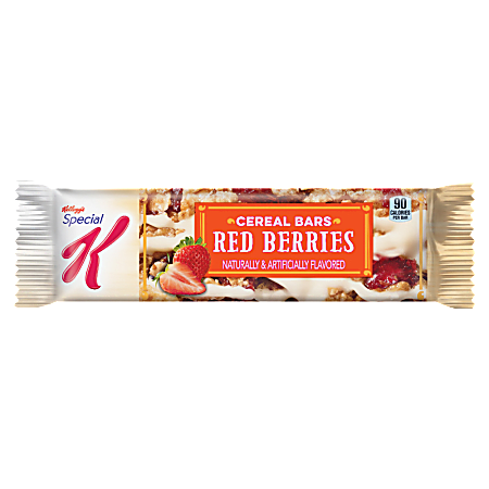 Special K® Strawberry Cereal Bars, 0.81 Oz, Pack Of 12