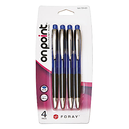 Foray onpoint ballpoint 1.0 clearance medium