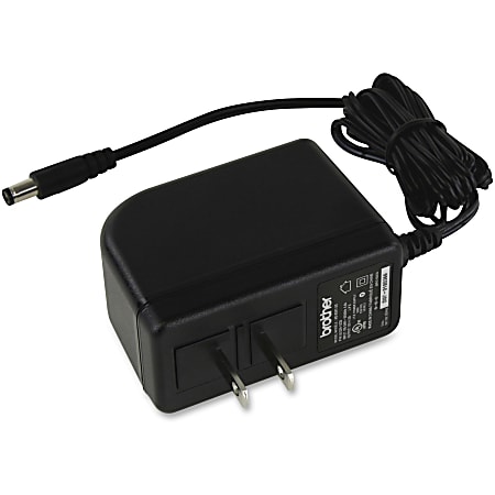 Brother Labelmaker Ac Power Adapter 1 Pack 12 V Dc 2 A Output - Brother label maker ac adapter