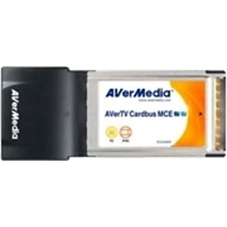 AVerMedia AVerTV CardBus MCE - TV tuner / video input adapter - CardBus