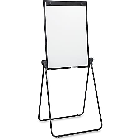 Lorell 2-sided Dry-Erase Easel with Flip-Chart Clip -