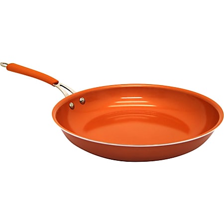 Starfrit EcoCopper - 11" (28cm) Fry Pan - Frying, Cooking - Dishwasher Safe - Oven Safe - 11" Frying Pan - Copper - Metallic