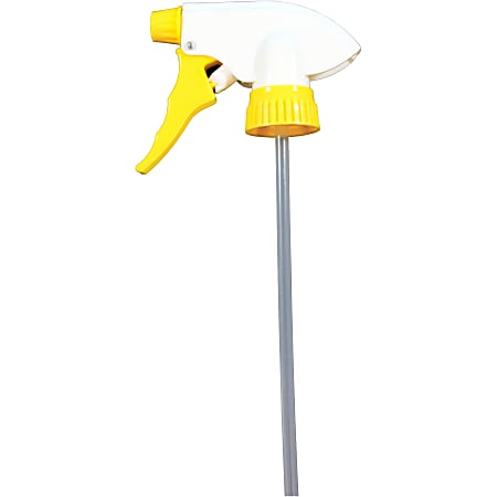 Genuine Joe Chemical Resistant Trigger Sprayer - 24 / Carton - Yellow Genuine Joe Chemical Resistant Trigger Sprayer - 24 / Carton - Yellow