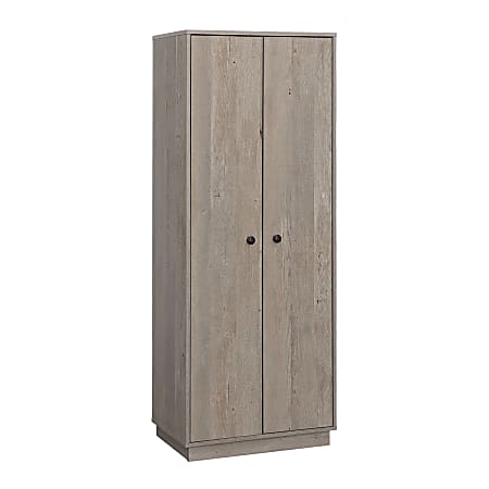 Sauder® Sundar 24"W 2-Door Storage Cabinet, Mystic Oak®