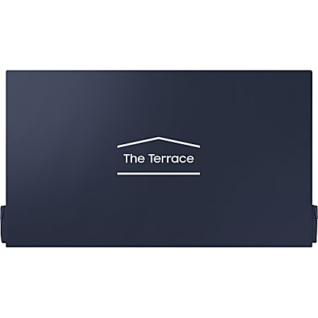 Samsung 55" The Terrace Outdoor TV Dust Cover - Supports TV - Rectangular - Dust Resistant, Dirt Resistant - Polyester - Dark Gray