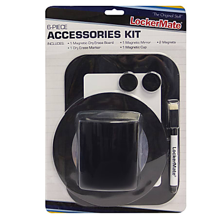 LockerMate® Locker Accessory Kit, Black