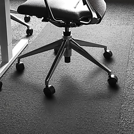 Floortex&reg; Ultimat&reg; Polycarbonate Rectangular Chair Mat For Carpets, 60" x 79", Clear