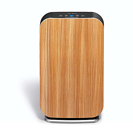 Alen True HEPA BreatheSmart Flex VOC/Smoke Air Purifier, 700 Sq. Ft. Coverage, 25"H x 15"W x 8-1/2"D, Oak