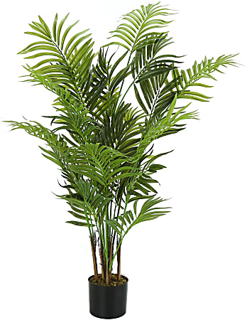 Monarch Specialties Sana 47-1/4”H Artificial Plant With Pot, 47-1/4”H x 27-1/2”W x 27-1/2"D, Green