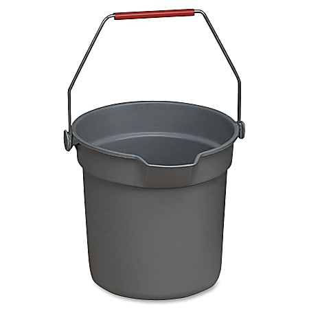 Rubbermaid Commercial Brute 10-quart Utility Bucket - 2.50 gal - Heavy Duty, Rust Resistant, Bend Resistant - 10.2 Rubbermaid Commercial Brute 10-quart Utility Bucket - 2.50 gal - Heavy Duty, Rust Resistant, Bend Resistant - 10.2