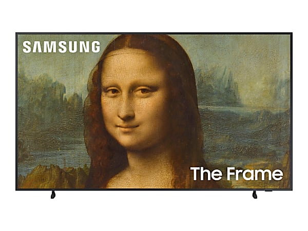 Samsung The Frame QN85LS03BAF 84.5" Smart LED-LCD 4K UHD TV, Charcoal Black/Black