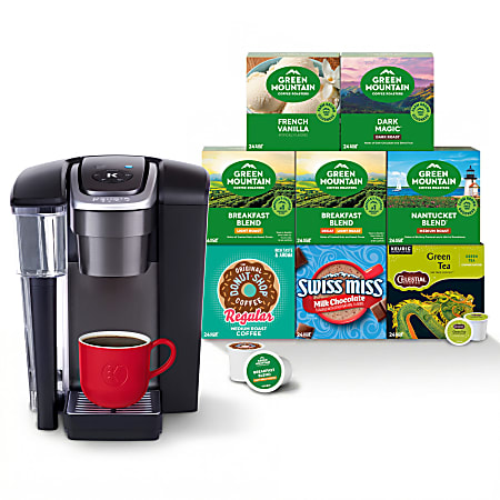 Keurig K 1550 Single Serve Coffee Maker Bundle with 8 Boxes Of K