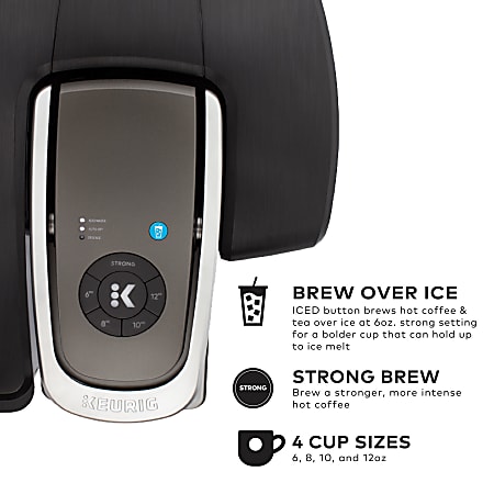 Keurig K 1550 Single Serve Coffee Maker Bundle with 8 Boxes Of K