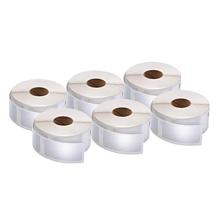 Dymo LabelWriter Multipurpose Labels, 30336, 1 x 2 1/8, White, Box of 500