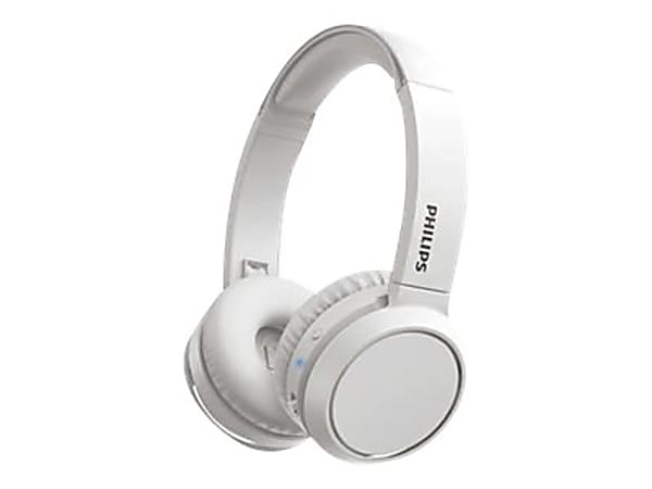 Philips TAH4205WT - Headphones with mic - on-ear