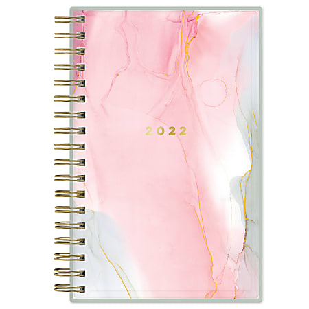 Blue Sky Ashley G Weekly/Monthly Planner, 3-5/8” x 6-1/8”, Fluid, January To December 2022, 135292