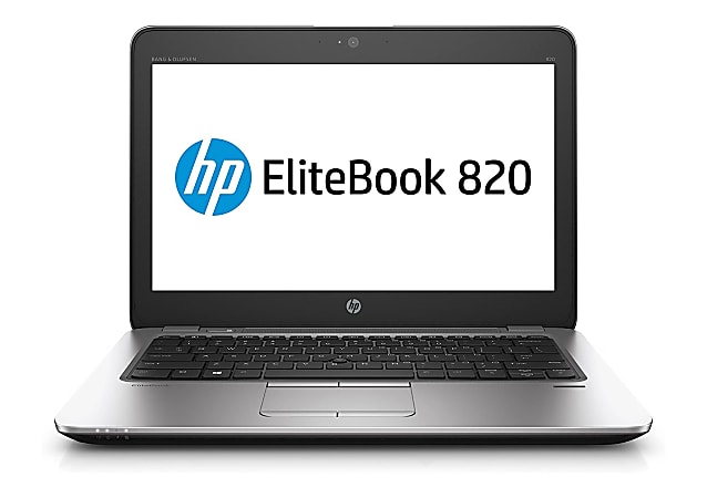 HP 820 G4 Refurbished Laptop, 12.5" Screen, Intel® Core™ i5, 16GB Memory, 256GB Solid State Drive, Windows® 10 Pro