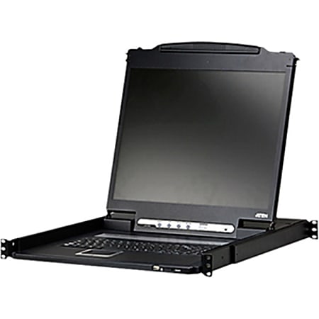 ATEN CL3000N Rack Mount LCD-TAA Compliant - 1 Computer(s) - 19" - 1280 x 1024 - 2 x PS/2 Port - 3 x USB - Mouse