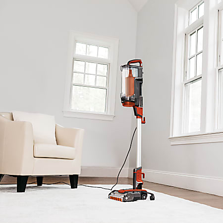 Shark Apex Up Light Lift Away Stick Vacuum GrayOrange - Office Depot