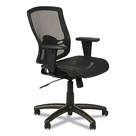 Alera Etros Series Mesh Mid-Back Chair, Black