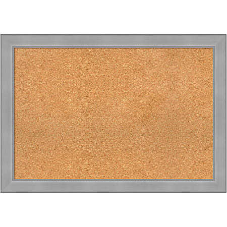 Amanti Art Cork Bulletin Board, 40&quot; x 28&quot;,