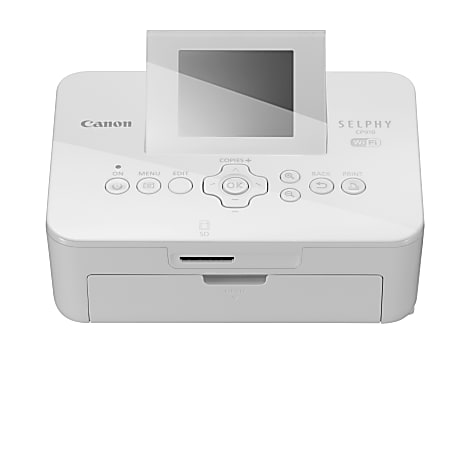 SELPHY CP910 WiFi可 Canon SELPHY CP910 Wireless Compact Photo Printer White - Office Depot
