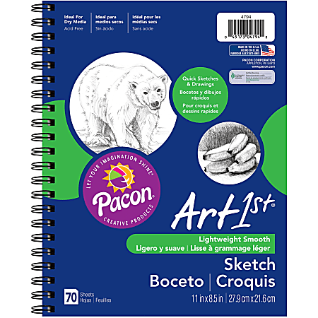 Pacon® Art1st® Sketch Diary, 11" x 8 1/2",
