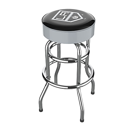 Imperial NHL Backless Swivel Bar Stool, Los Angeles Kings
