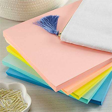 House of Card & Paper Papier A4 160 g/m² Assorted Bright (Pack of 50 Sheets
