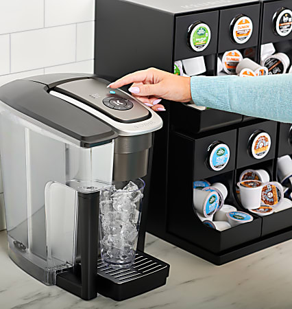 Keurig K 1550 Brewer 96 Oz Reservoir Single Serve K Cup Commercial Coffee Maker Black Office Depot