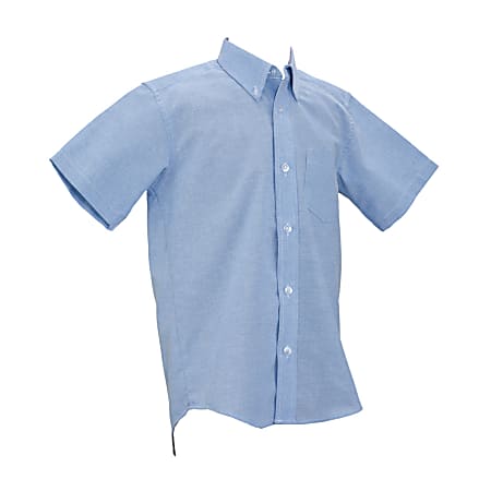 Royal Park Unisex Uniform, Short-Sleeve Polo Shirt, Medium, Blue