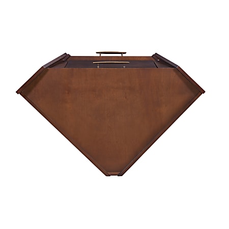 SEI Furniture Larson Bar Cabinet 49 H x 35 W x 25 D Dark Tobacco ODP Business Solutions