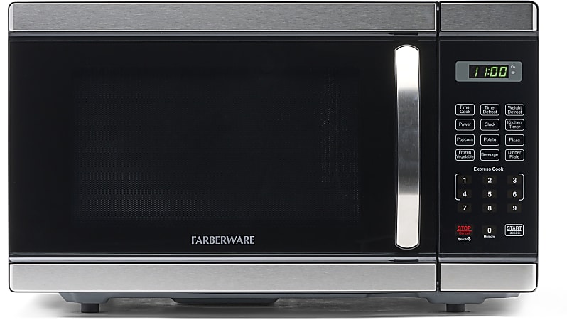Farberware Professional 1.1 Cu. Ft. Microwave Oven, Silver