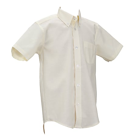 Royal Park Unisex Uniform, Short-Sleeve Polo Shirt, Small, Yellow